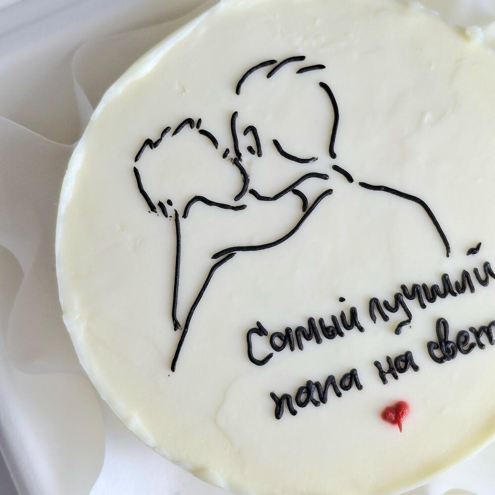 Бенто торт папе на день отца, на день рождения в подарок