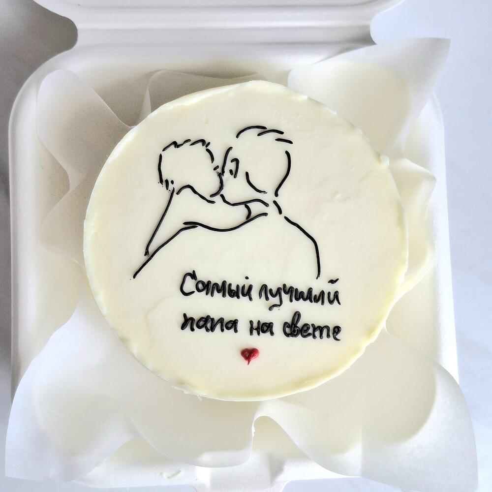 Бенто торт папе на день отца, на день рождения в подарок