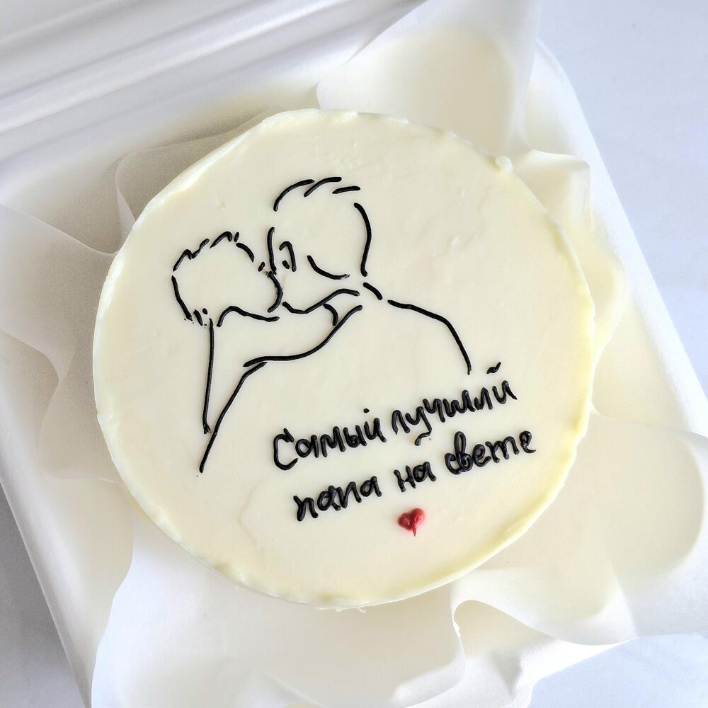 Бенто торт папе на день отца, на день рождения в подарок