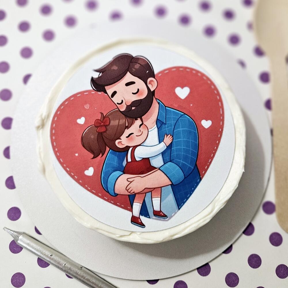 Бенто торт папе от дочки