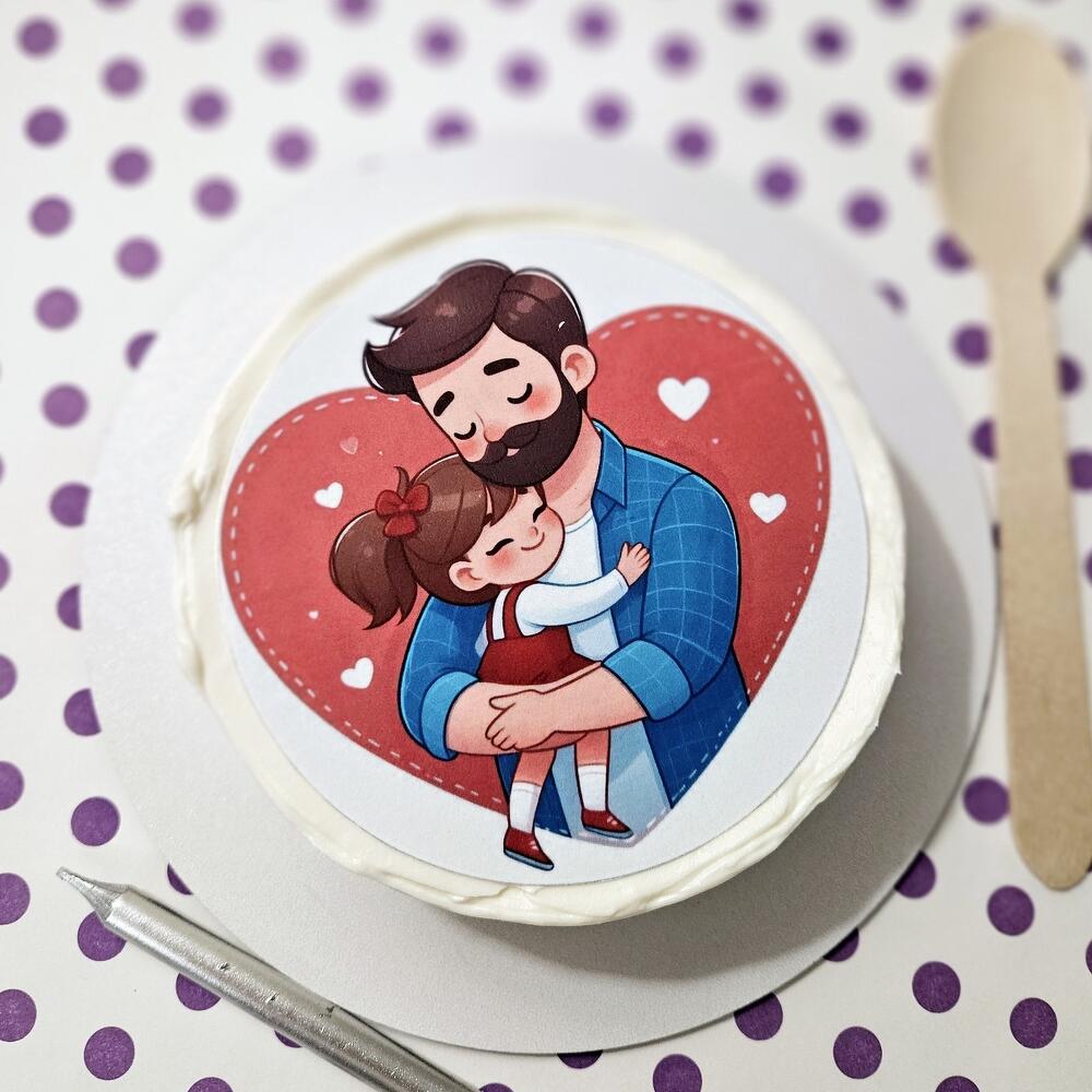 Бенто торт папе от дочки