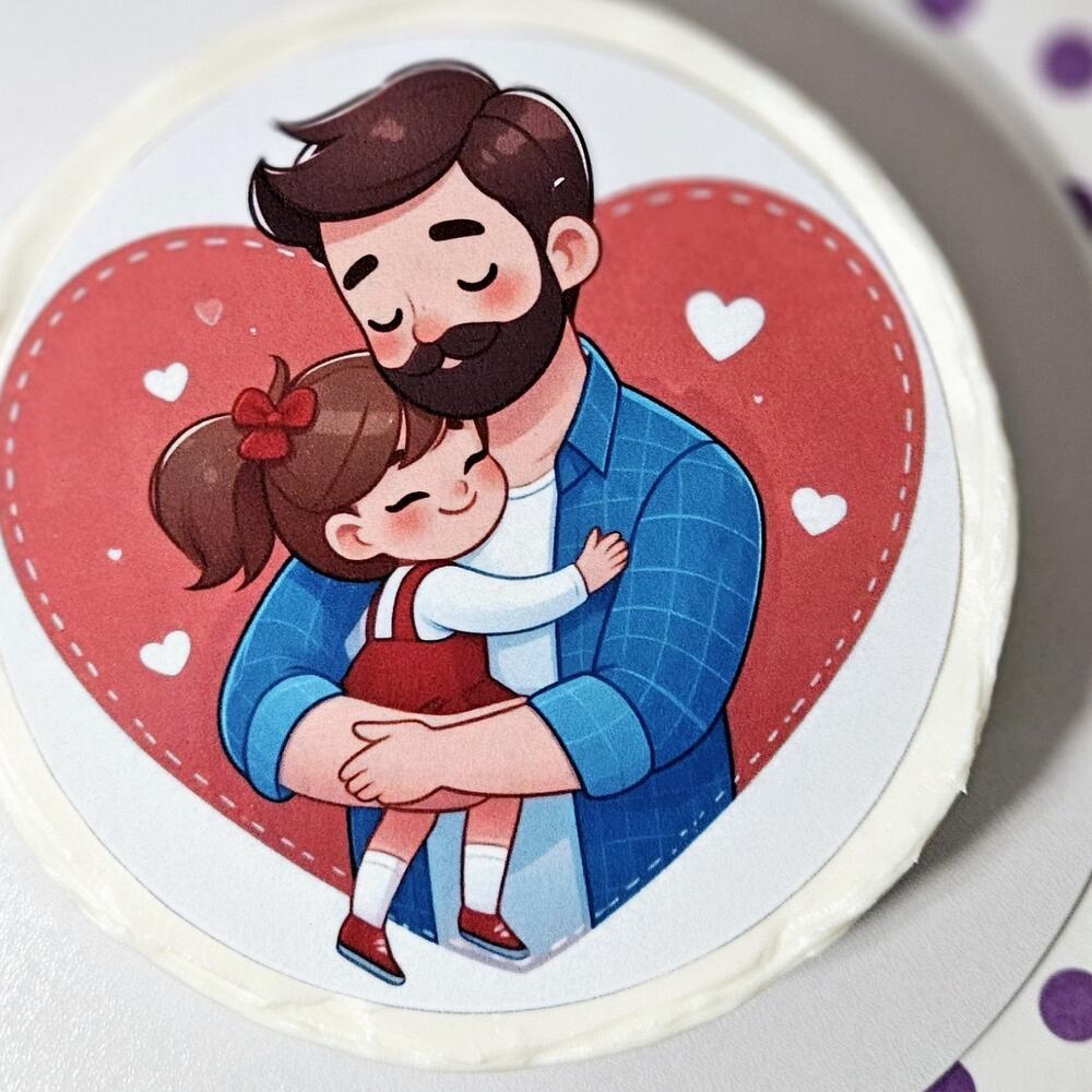 Бенто торт папе от дочки