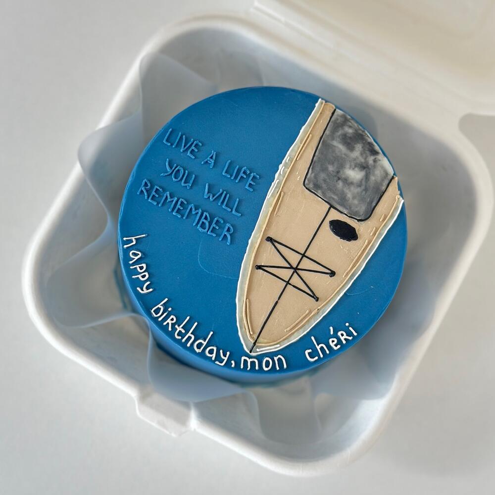 Бенто торт парню другу подруге девушке сестре брату с серферской доской