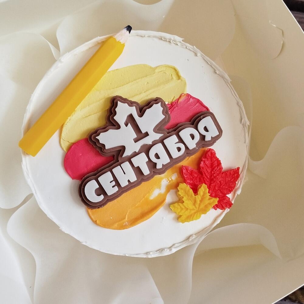 Бенто торт, первое сентября