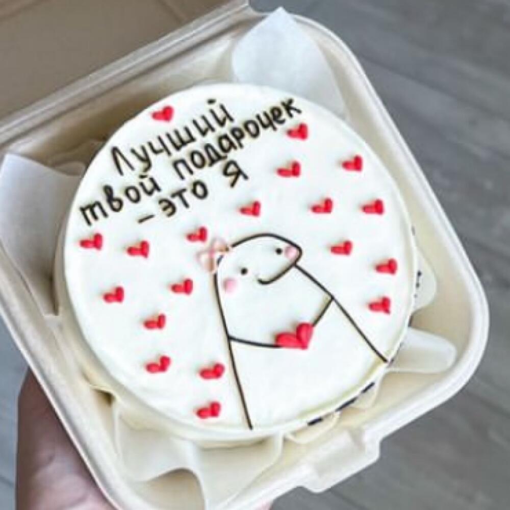 Бенто торт Подарочек