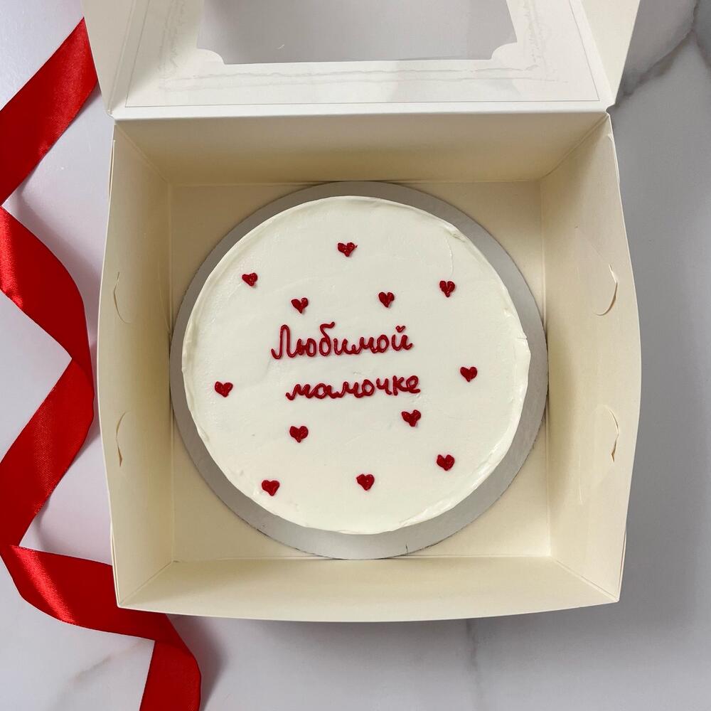 Бенто торт подарок любимой маме