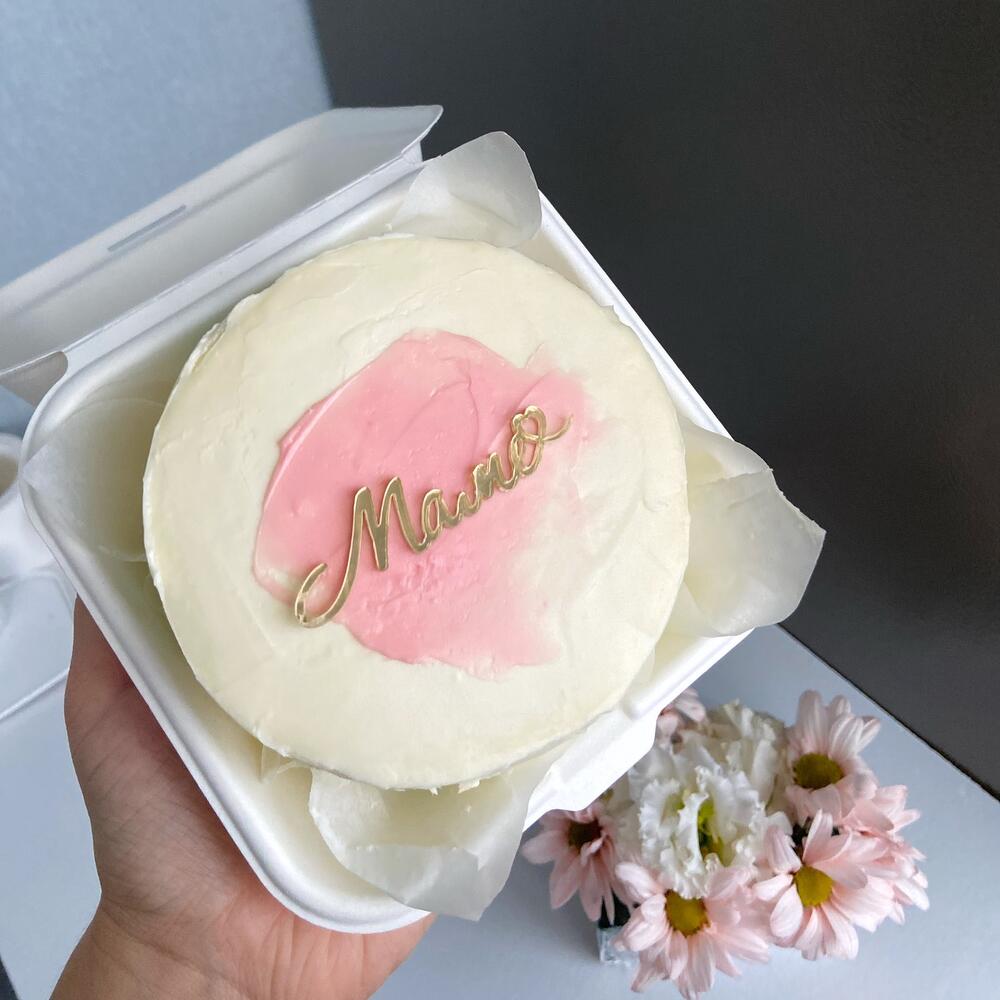 Бенто торт Подарок маме