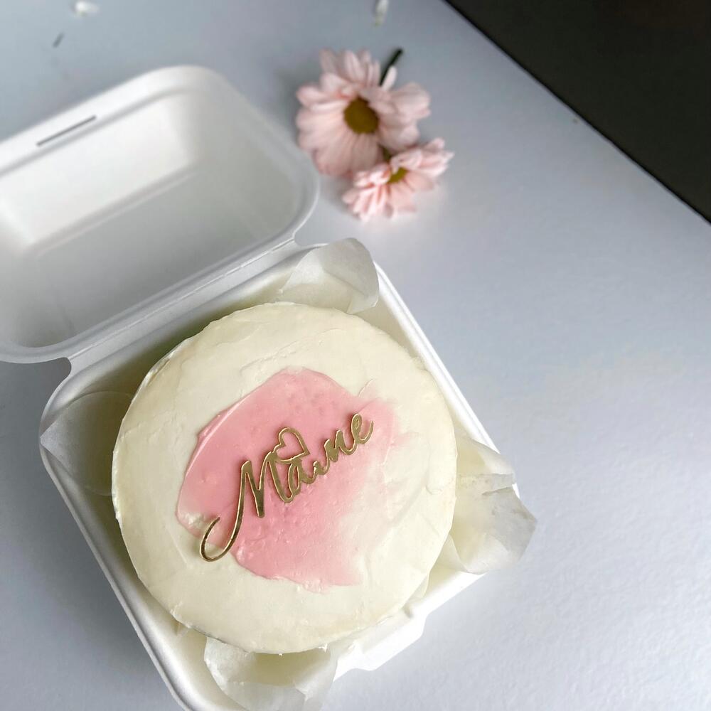 Бенто торт Подарок маме