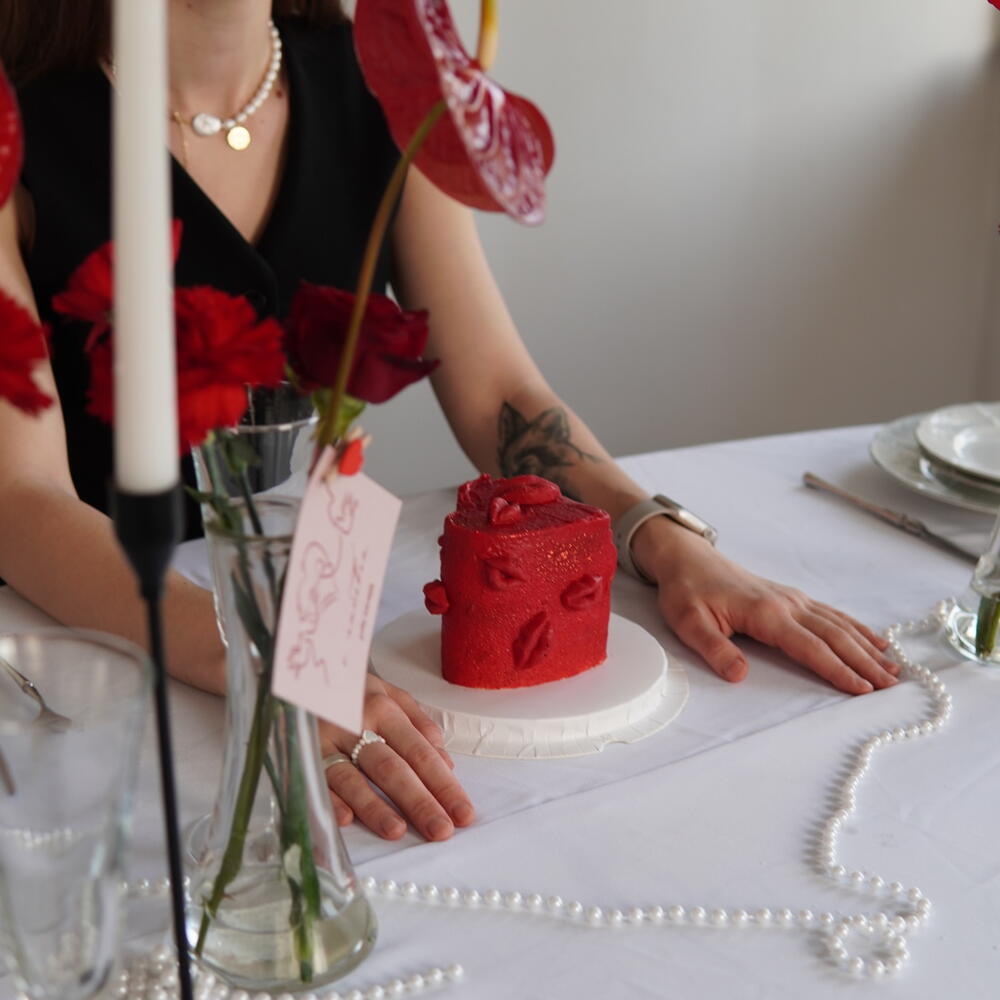 Бенто торт подарок на 14 февраля для девушки, для парня, для нее, для жены, для подруги, для мужа, для мужчины