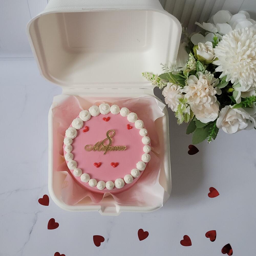 Бенто торт подарок на 8 марта, день рождения