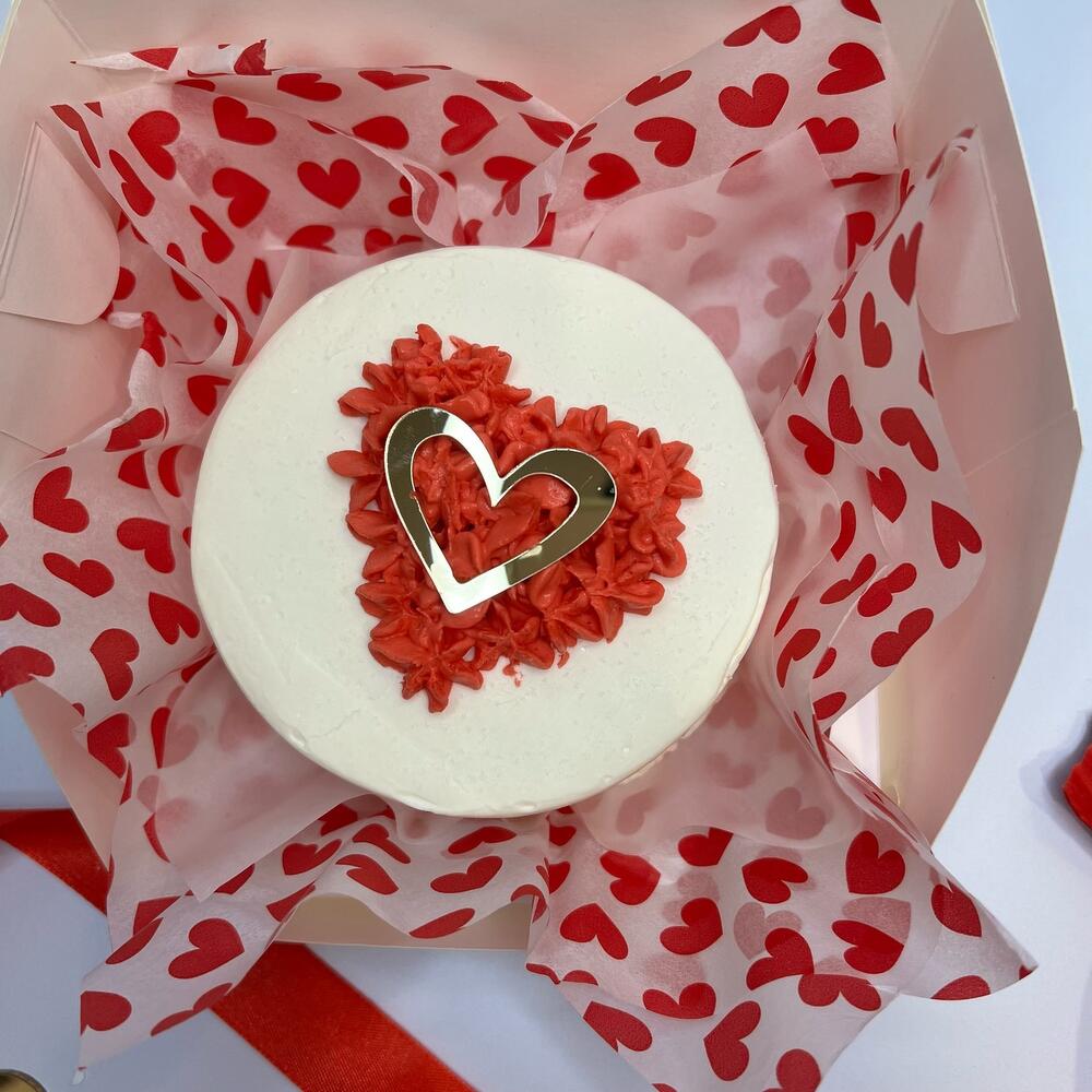 Бенто торт подарок рождение маме бабушке жене подруге 14 февраля 400 гр