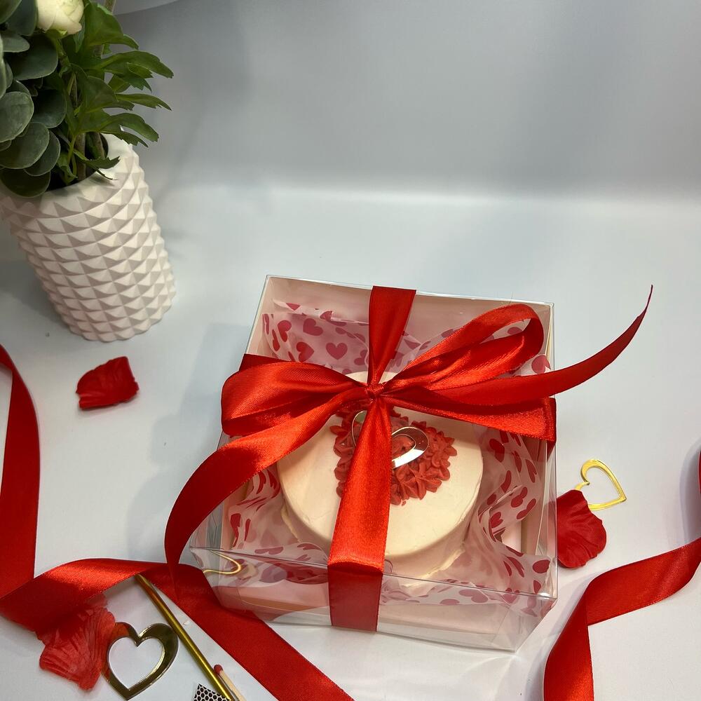 Бенто торт подарок рождение маме бабушке жене подруге 14 февраля 400 гр