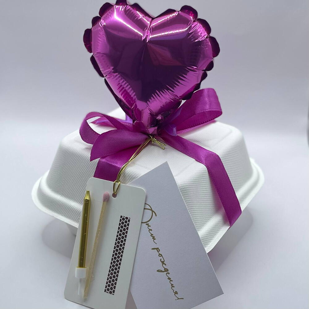 Бенто торт подруге, девушке, сестре, 700гр