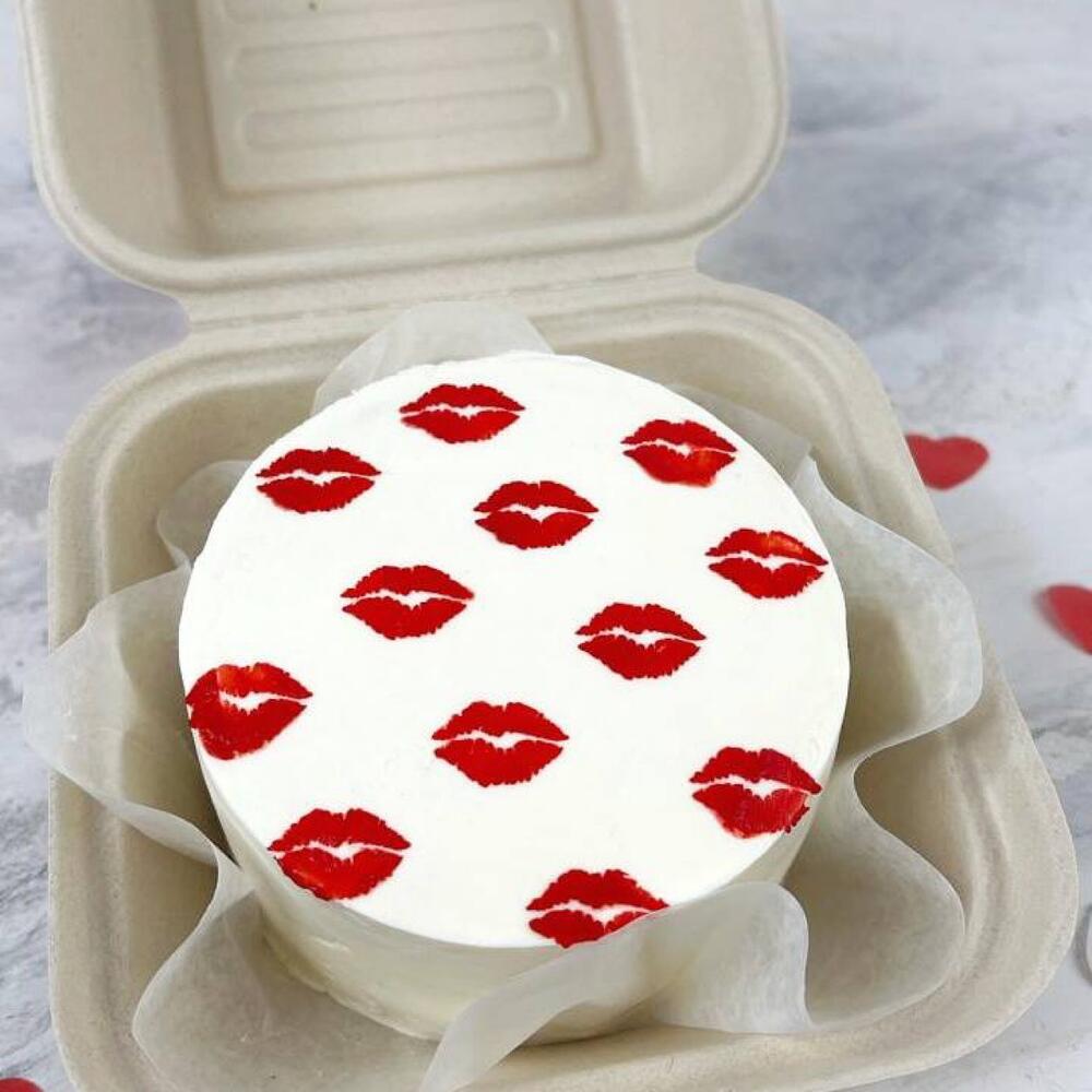 Бенто торт поцелуй для девушки/ парня