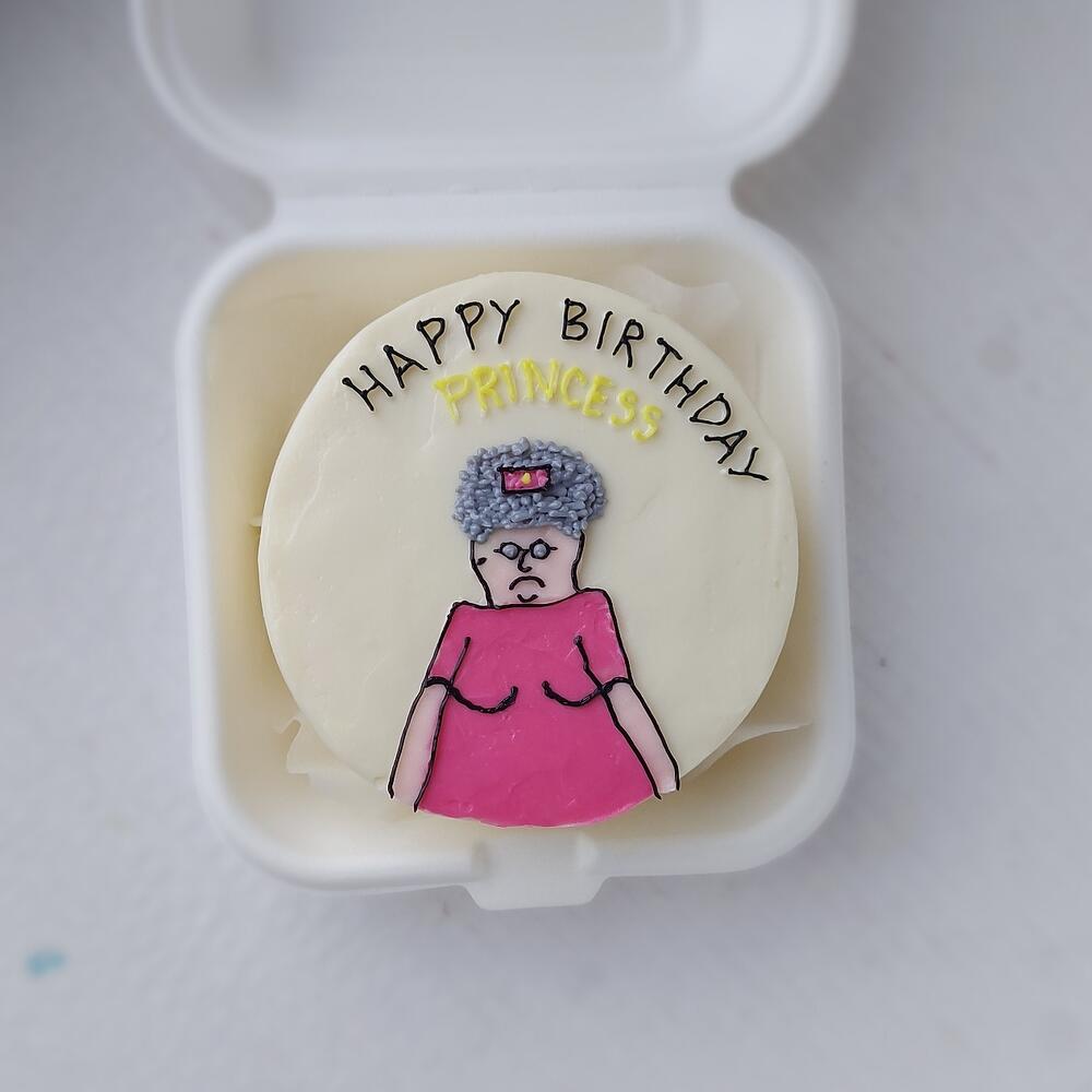 Бенто торт Принцесса