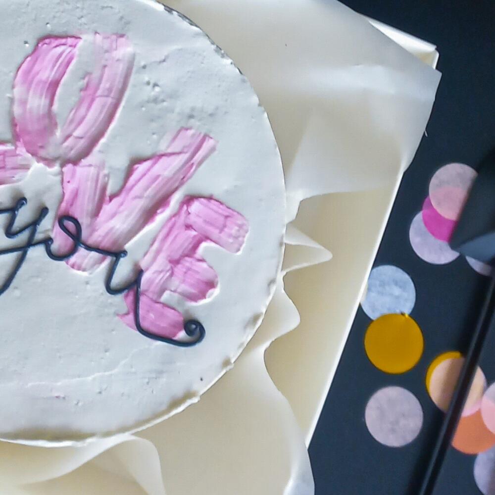 Бенто-торт "Признание в любви "