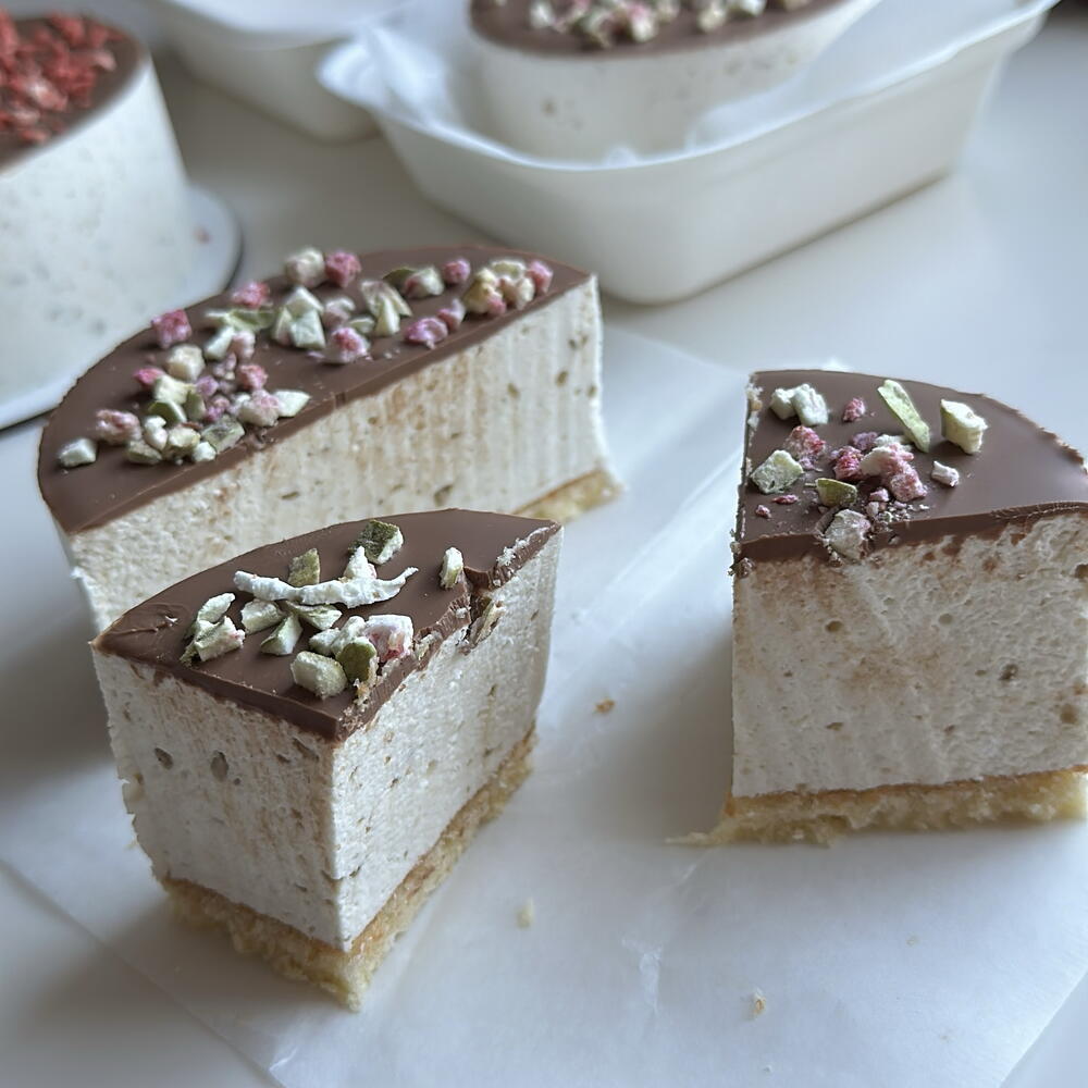 Бенто торт птичье молоко халва