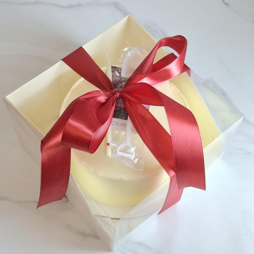 Бенто торт с благодарностью "Благодарю" в подарок