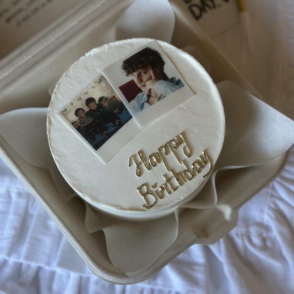 Бенто торт с днём рождения с фото