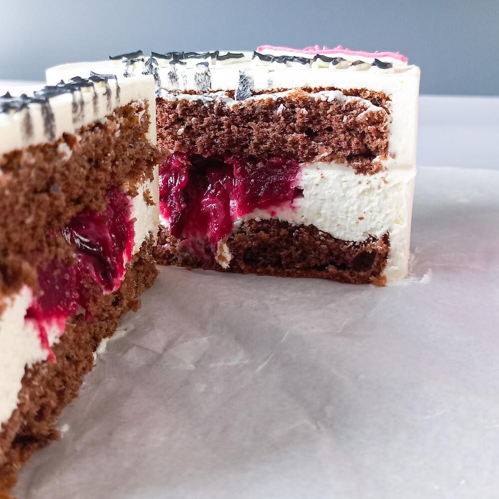 Бенто торт с ежиком