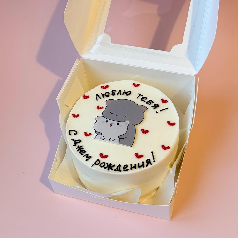 Бенто торт с фото печатью