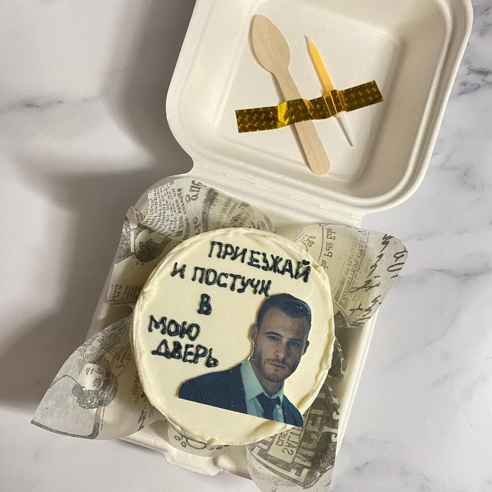 Бенто торт с фотопечатью