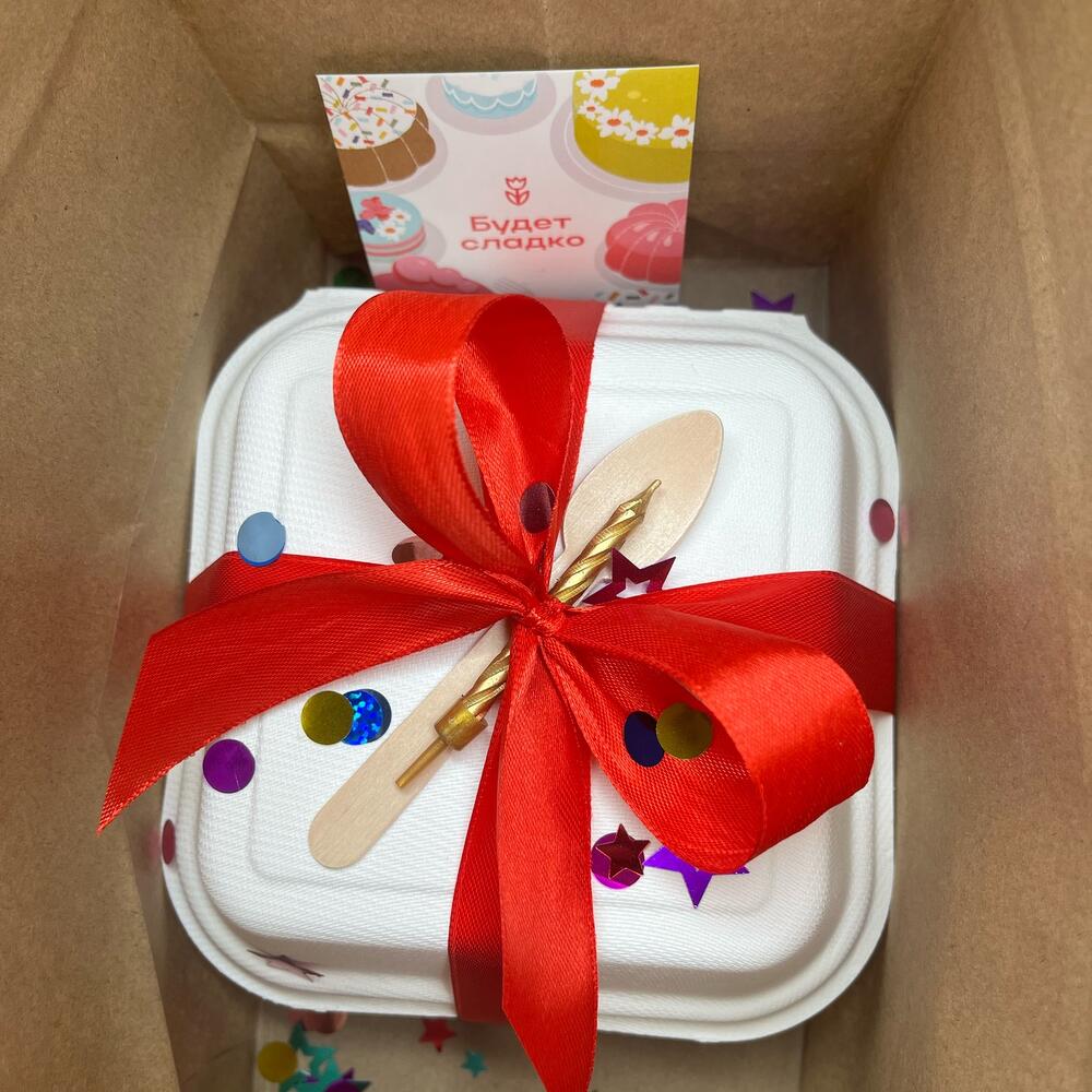 Бенто торт с гусем на день рождения