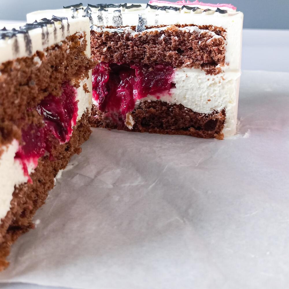 Бенто торт с котятами