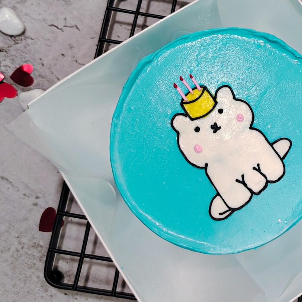 Бенто торт с котёнком