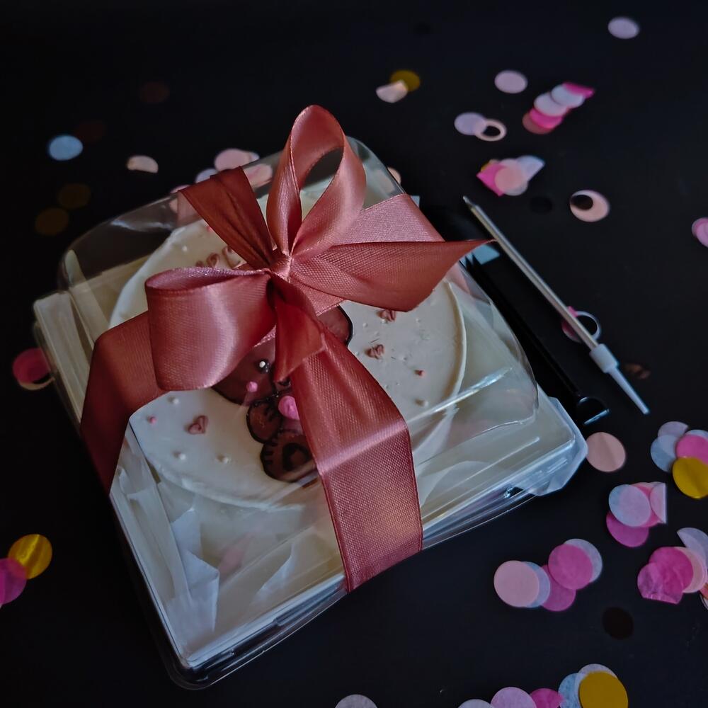 Бенто-торт с мишкой