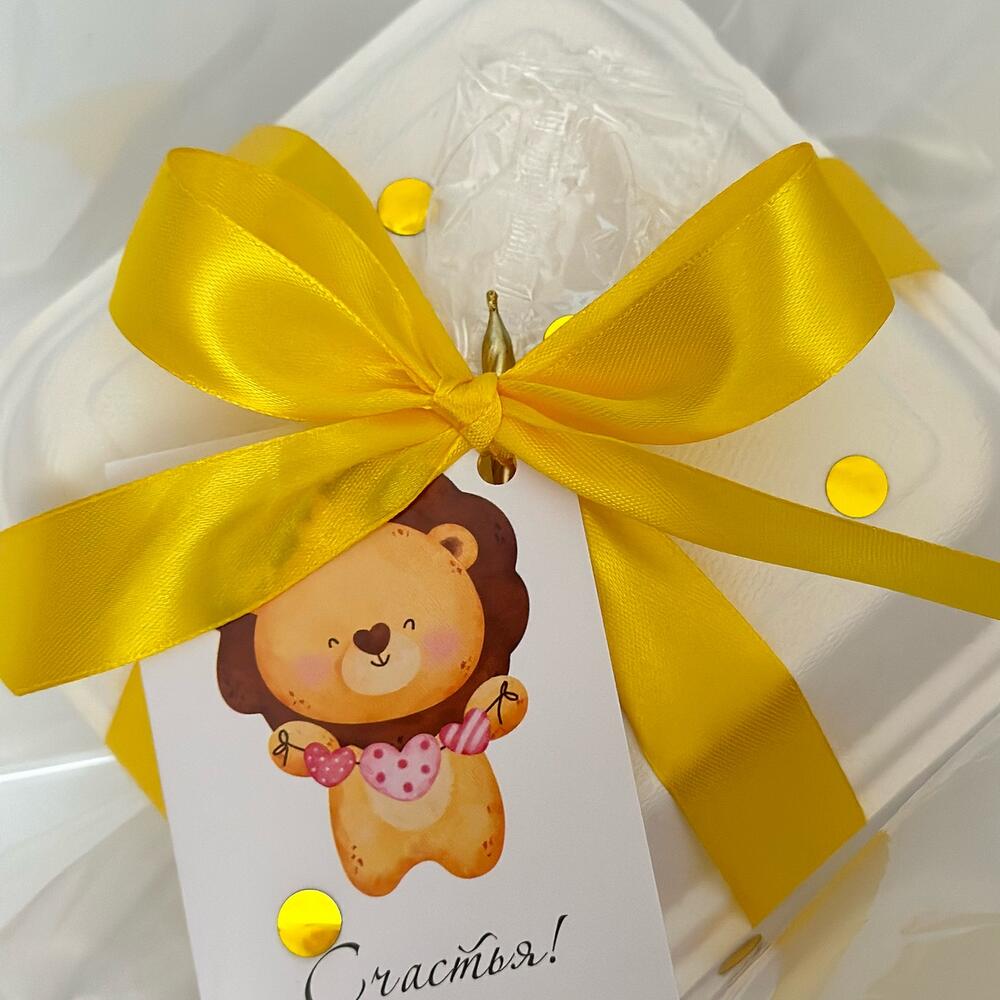 Бенто торт с пчелами малышу на каждый месяц