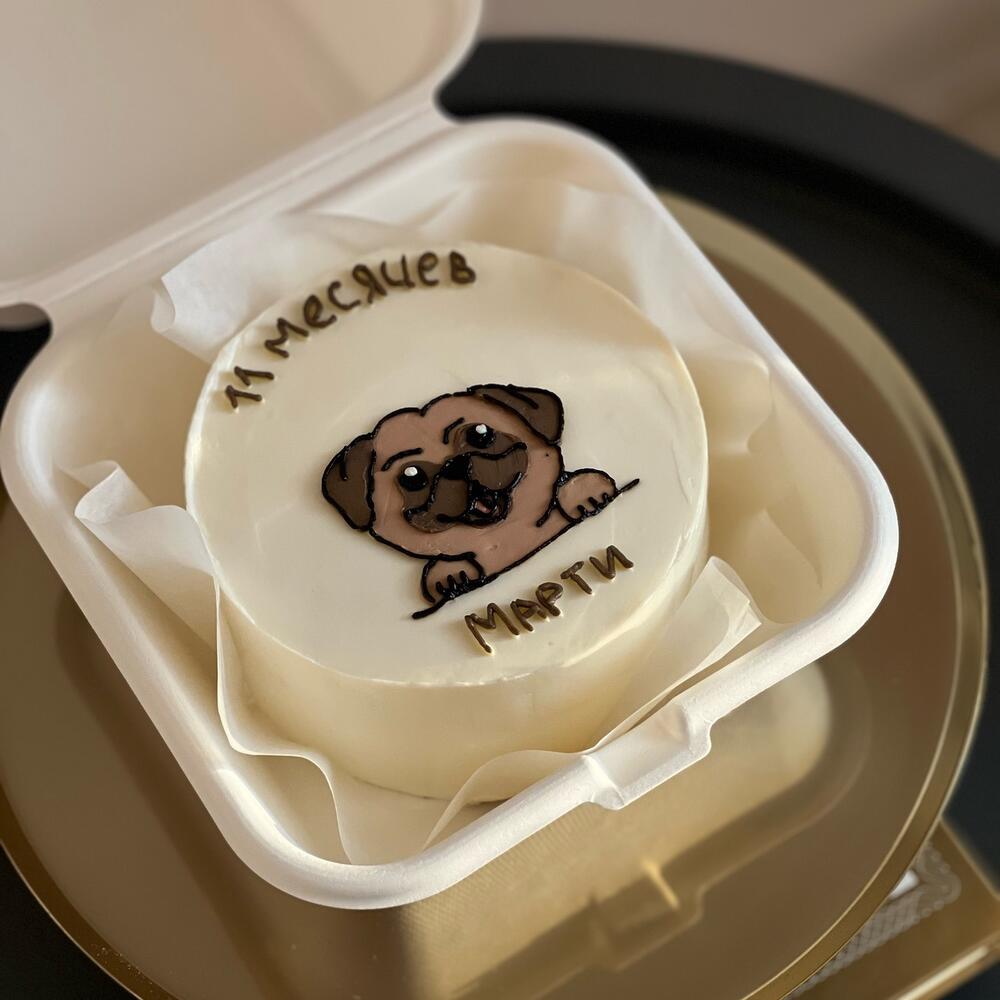 Бенто торт с питомцем