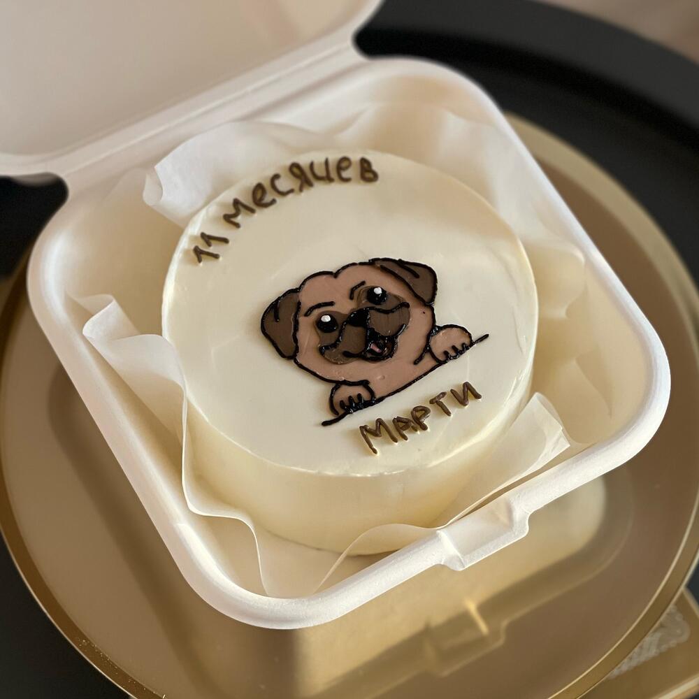 Бенто торт с питомцем