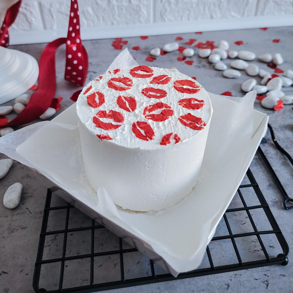 Бенто-торт с поцелуями для Ваших любимых