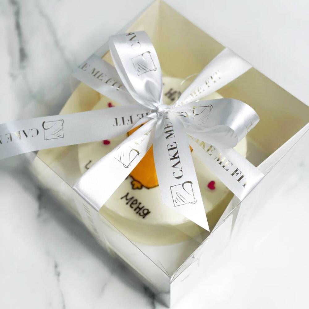 Бенто-торт с рисунком | Без сахара