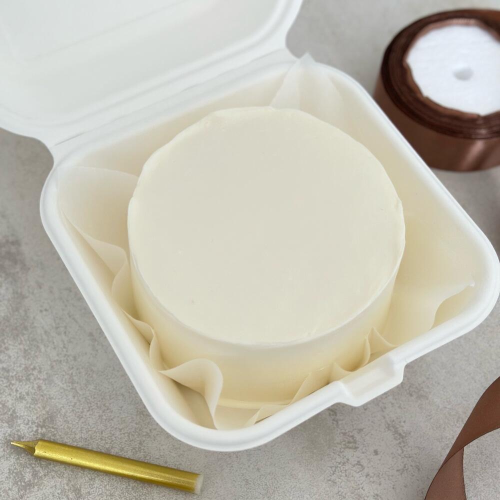 Бенто торт с рисунком/надписью с вашим дизайном на 14 февраля