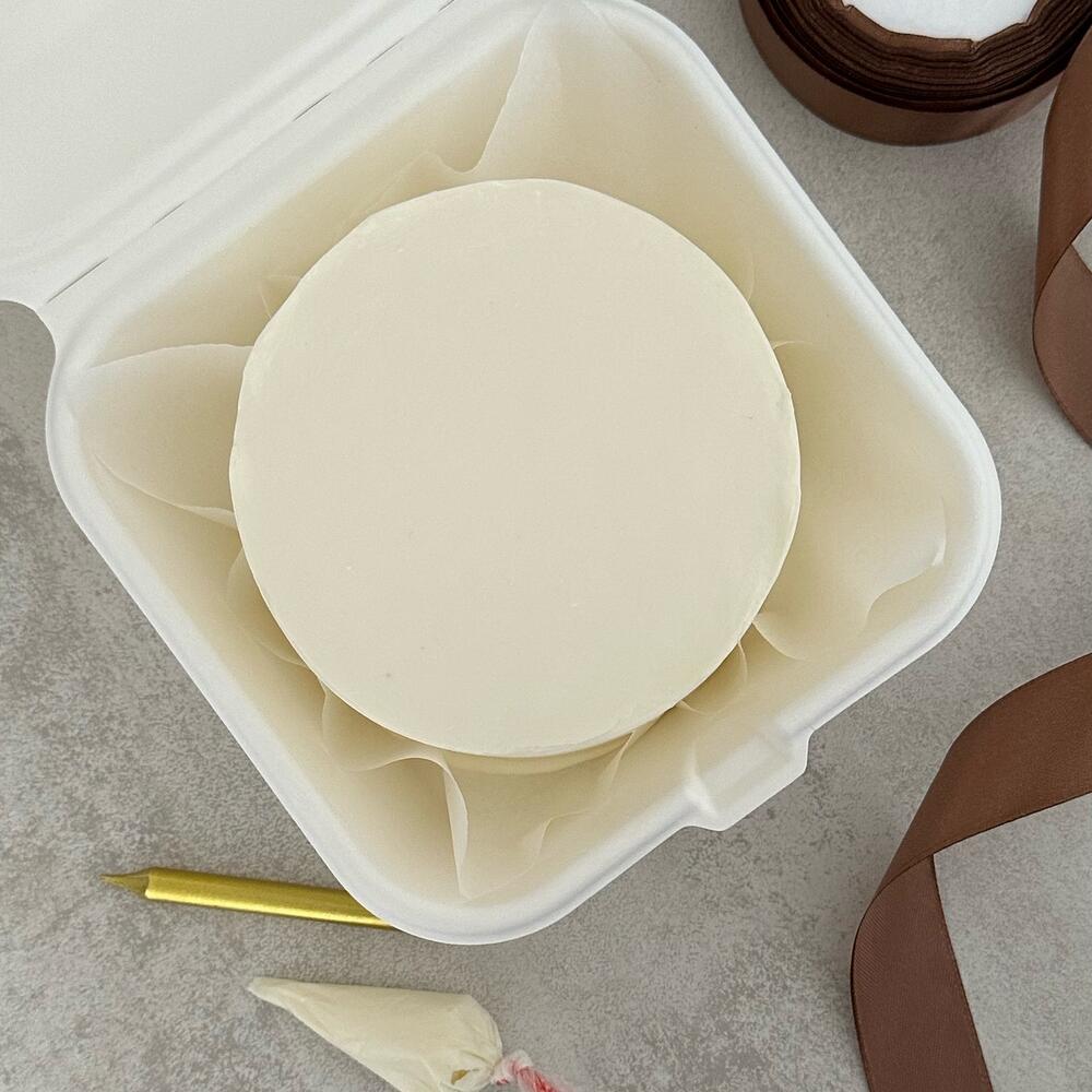 Бенто торт с рисунком/надписью с вашим дизайном на 14 февраля