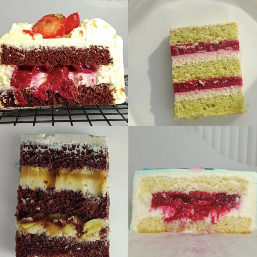 Бенто торт с сердечками "Люблю " на день влюблённых, на 14 февраля, парню, девушке, подруге, маме на день рождения