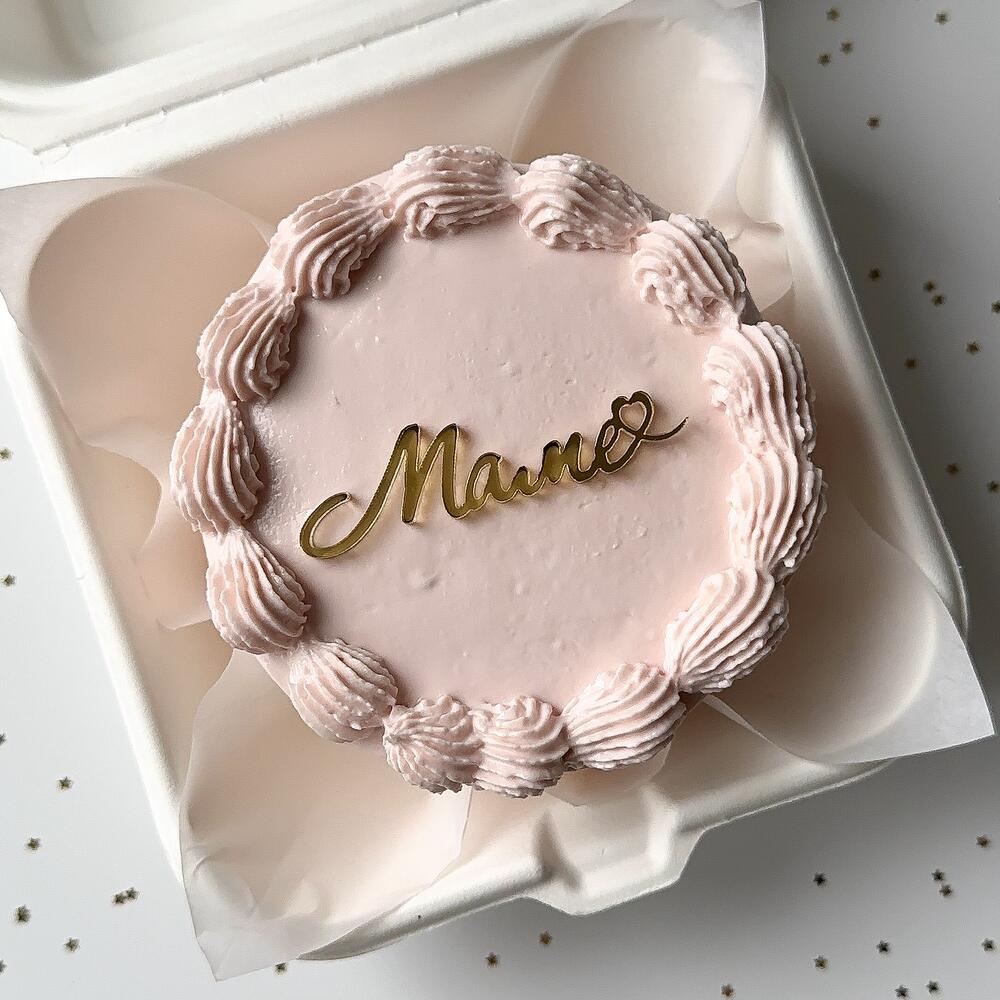 Бенто-торт с топпером Маме/день мамы