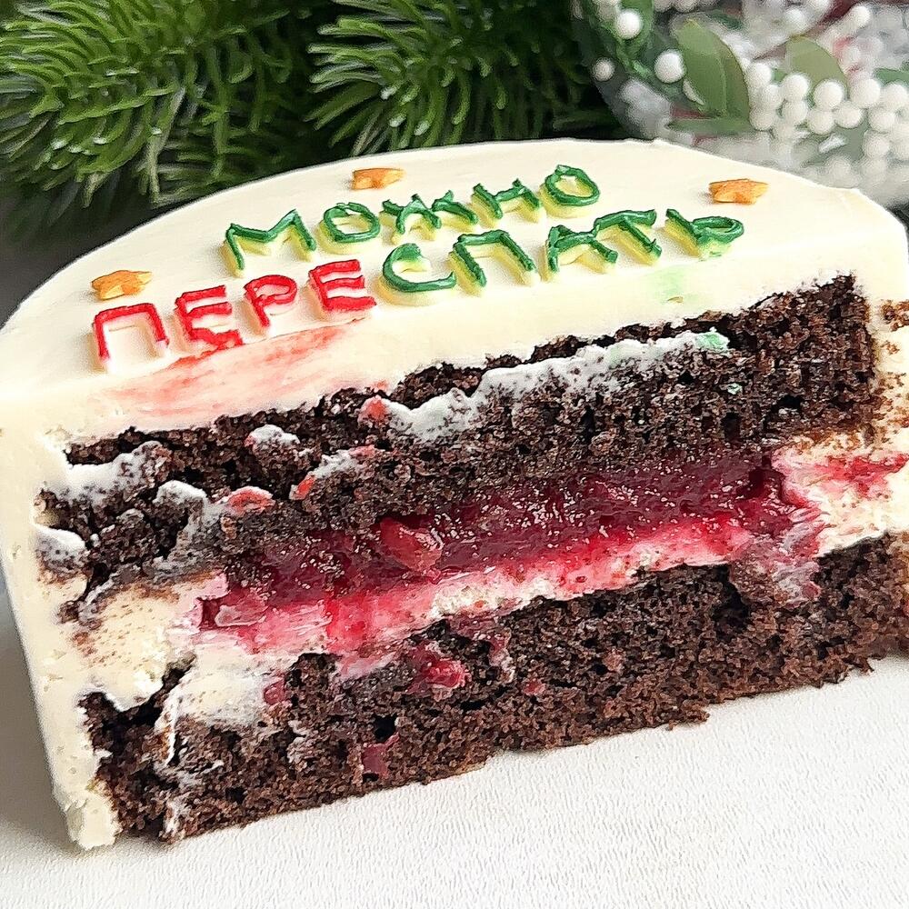 Бенто-торт с цветами маме