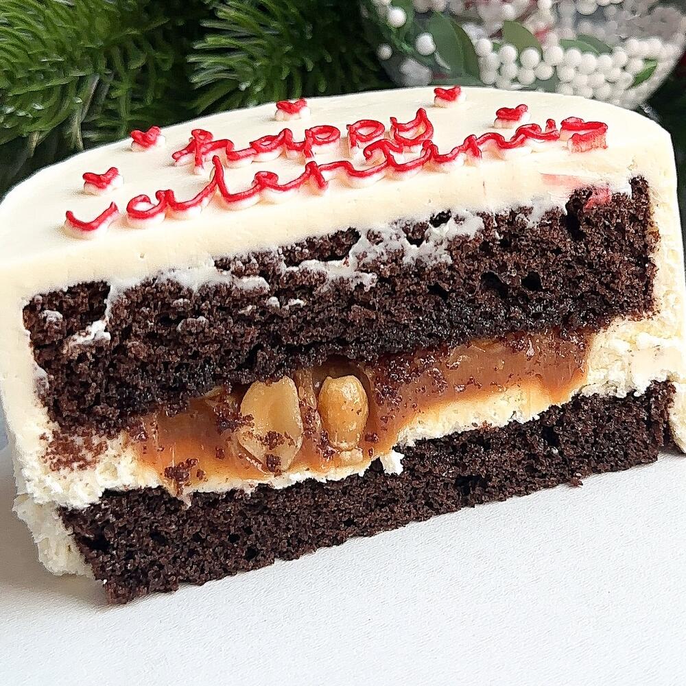 Бенто-торт с цветами маме