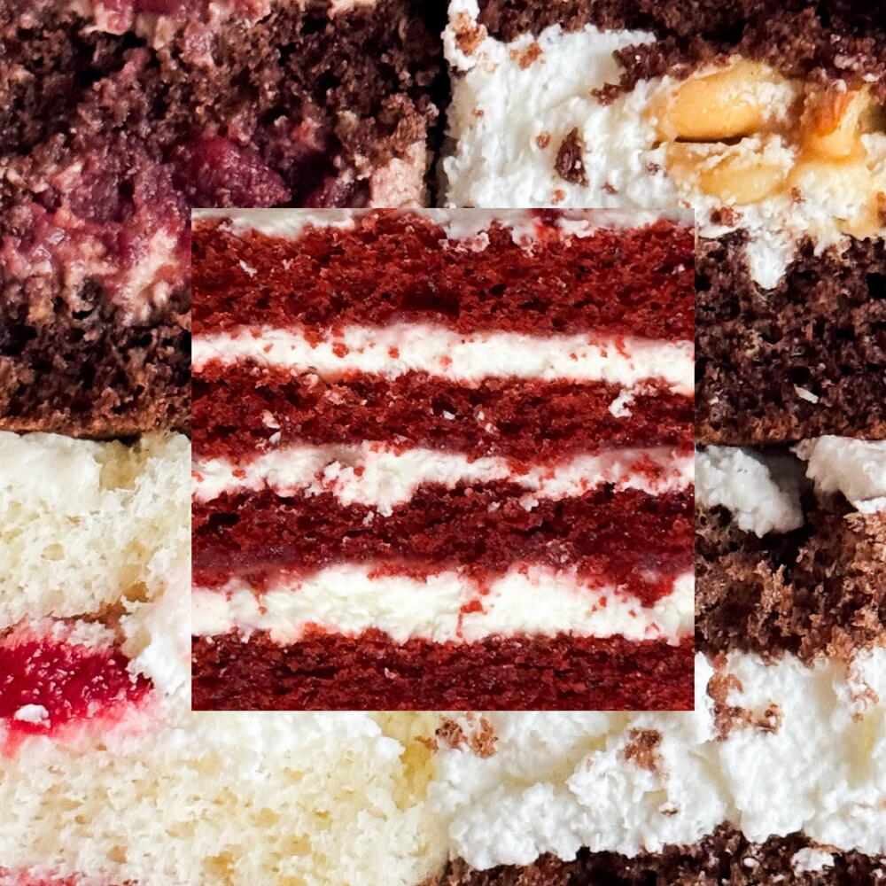 Бенто-торт «С цветочками»