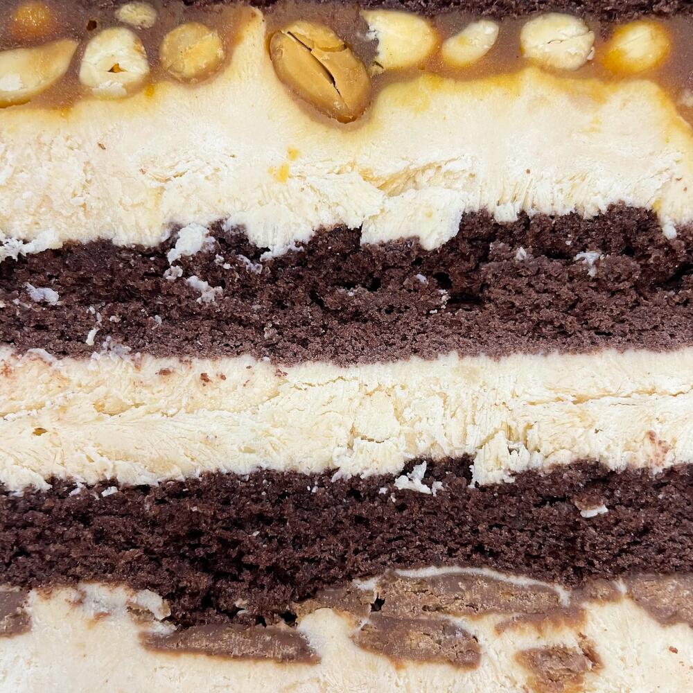 Бенто торт с цветочками на день рождения