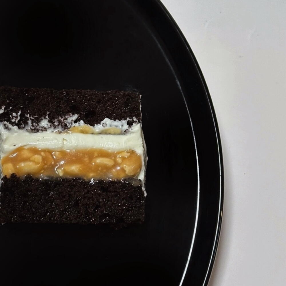 Бенто-торт с цветочным декором