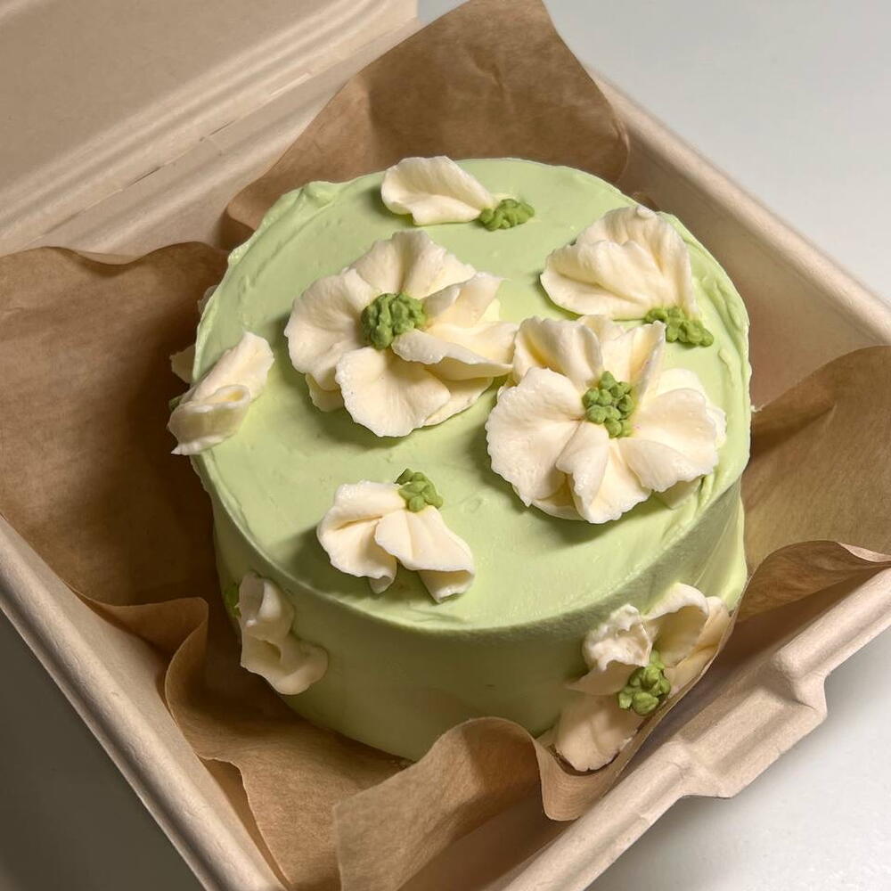 Бенто торт "Сад"