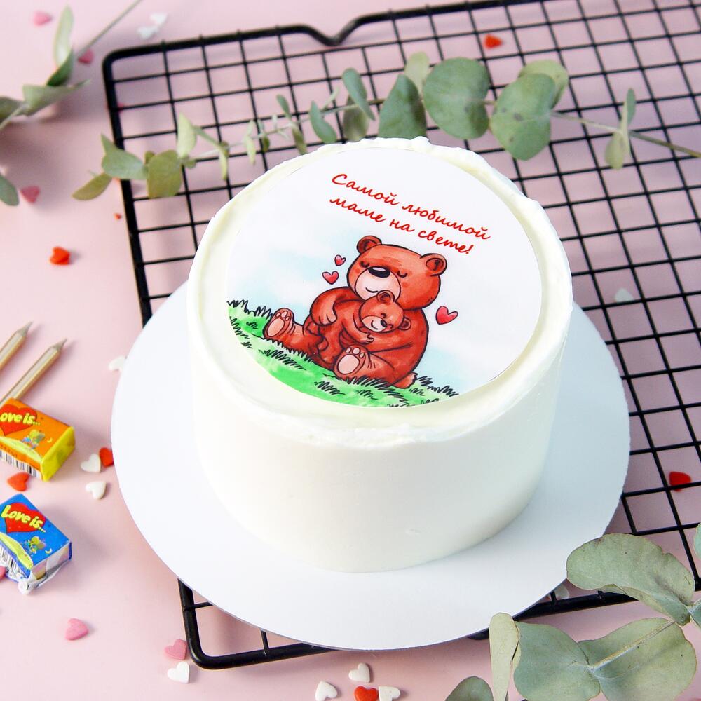 Бенто торт Самой Любимой маме на свете