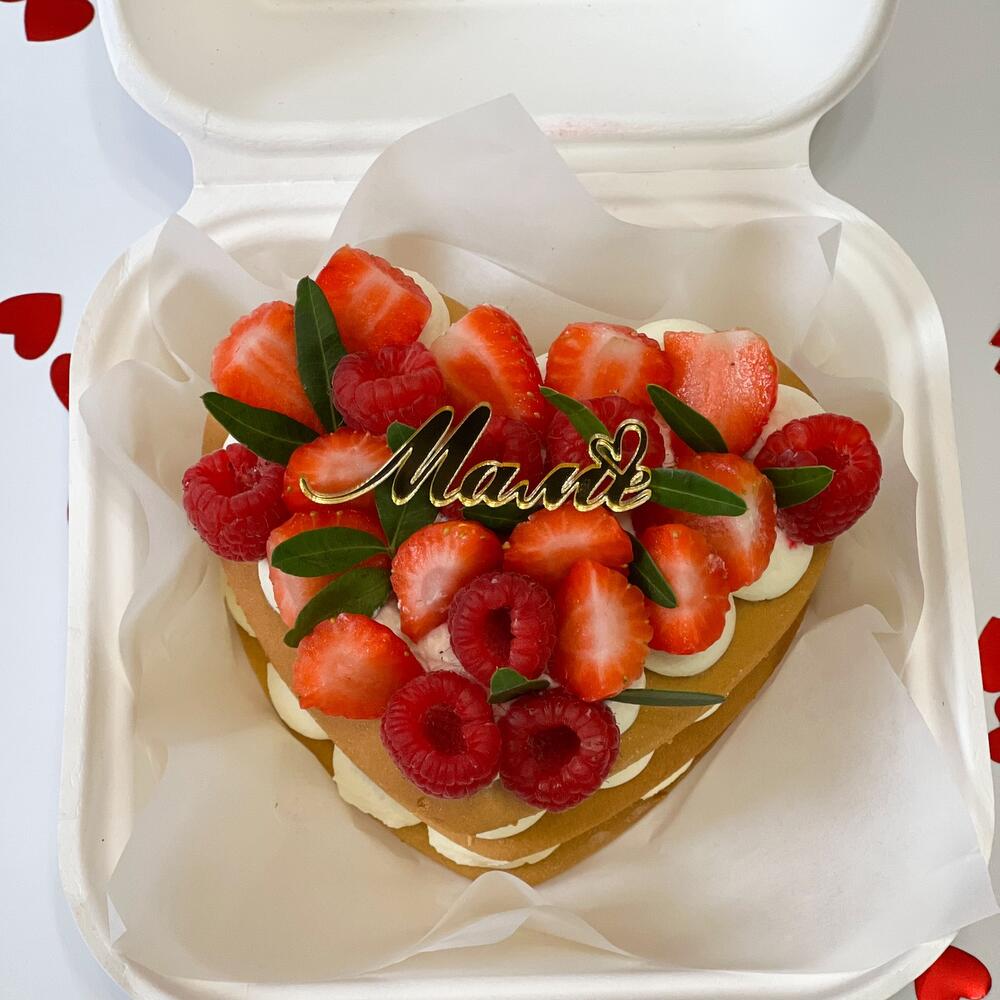 Бенто торт сердце