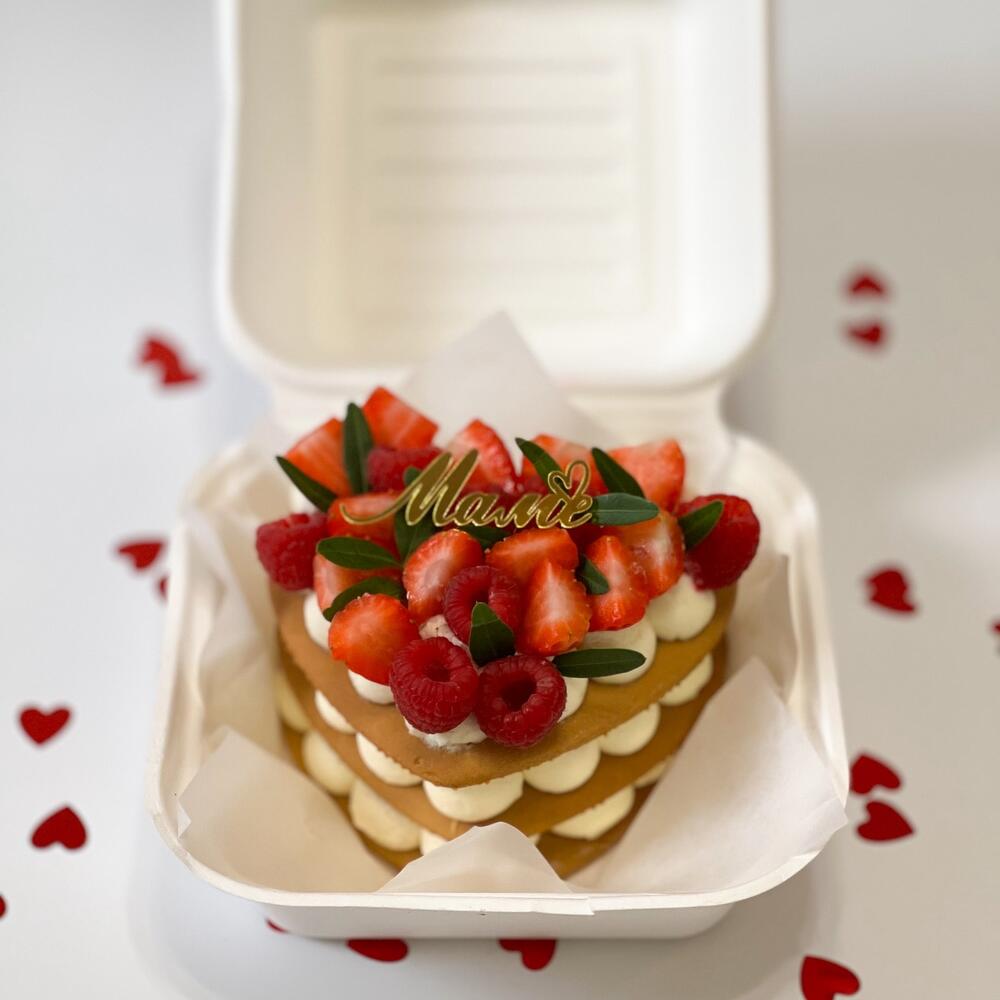 Бенто торт сердце