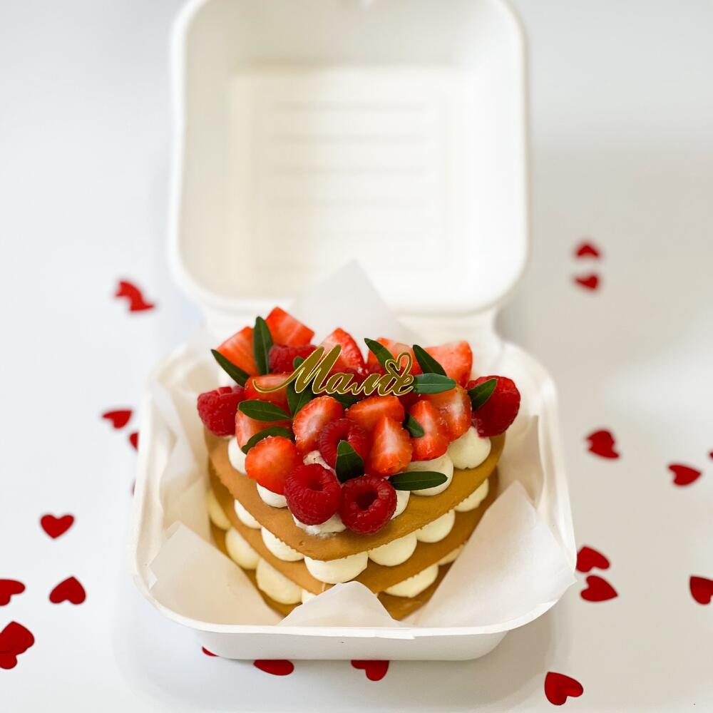 Бенто торт сердце