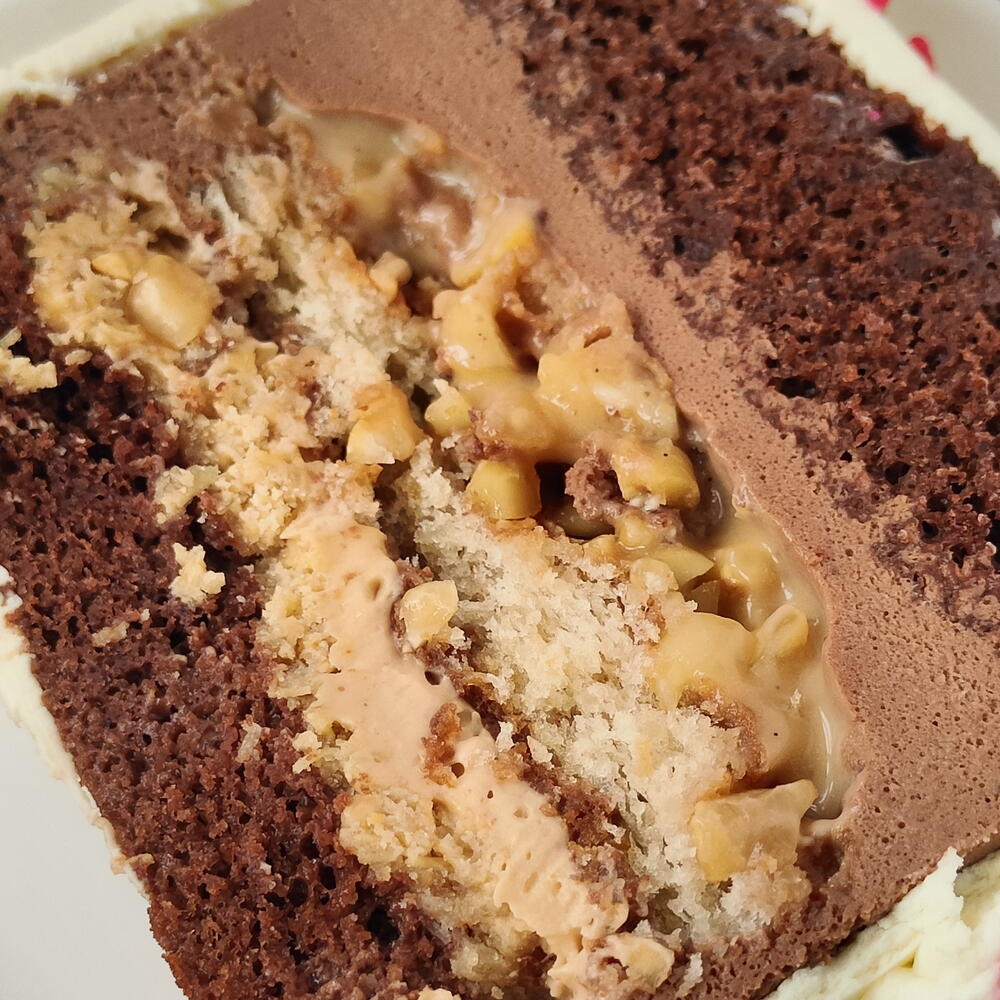 Бенто торт СЕРДЦЕ I️you 14 февраля